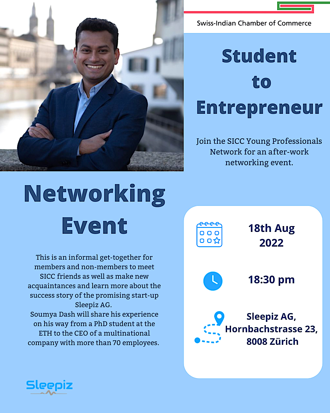 Student to Entrepreneur networking event.